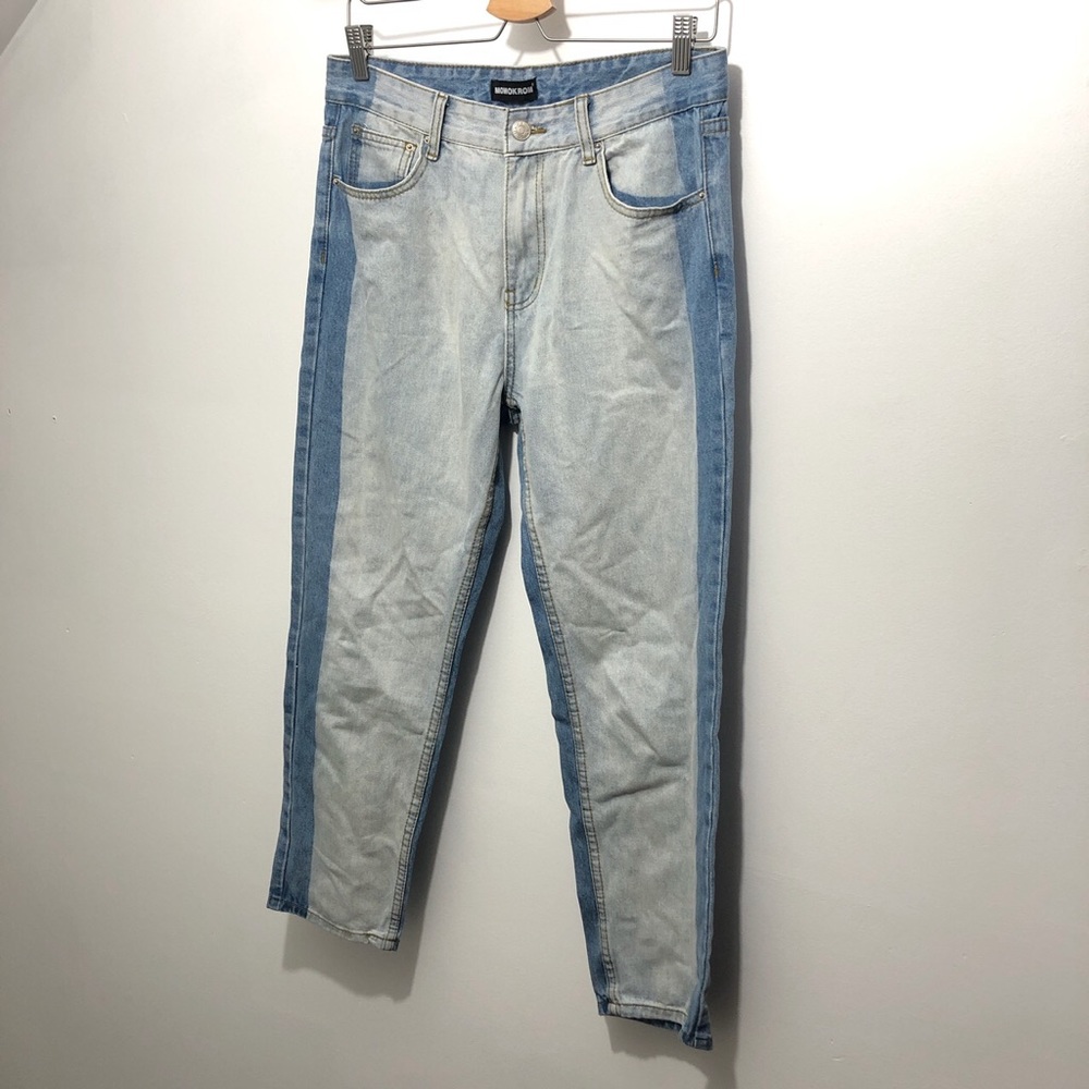 Dual tone jeans